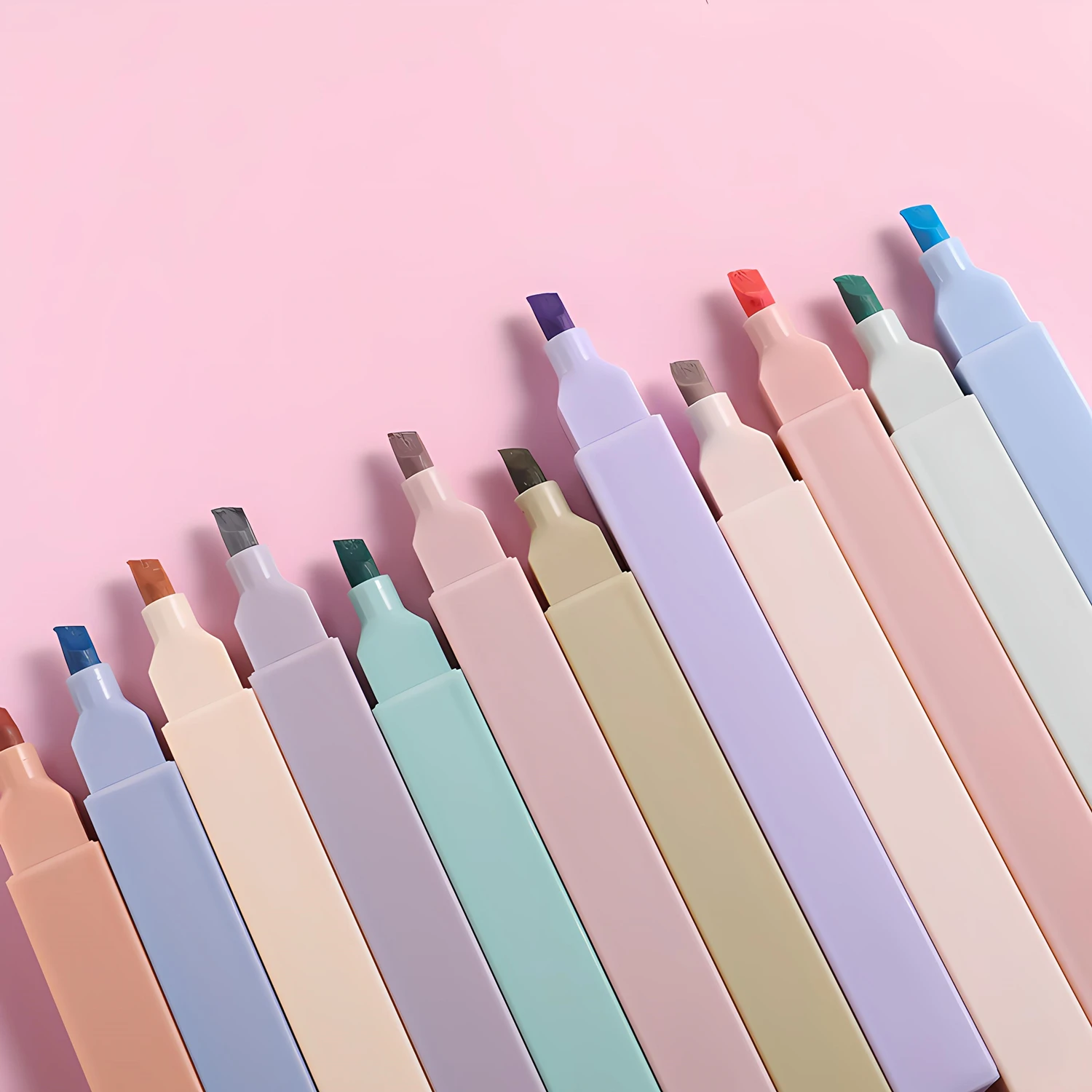 12-Color Pastel Highlighters 1