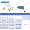Jacquard Fabric Seat Cushion Cover Elastic Adjustable Sofa Cover Pets Kids Sofa Cover Removable Washable Sofa Slipcovers 2