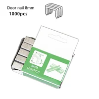 Tools Staples Nails 12mm/8mm/10mm Brad Nails Door Nail Household Packaging Silver Steel T Shaped Wood Furniture 2