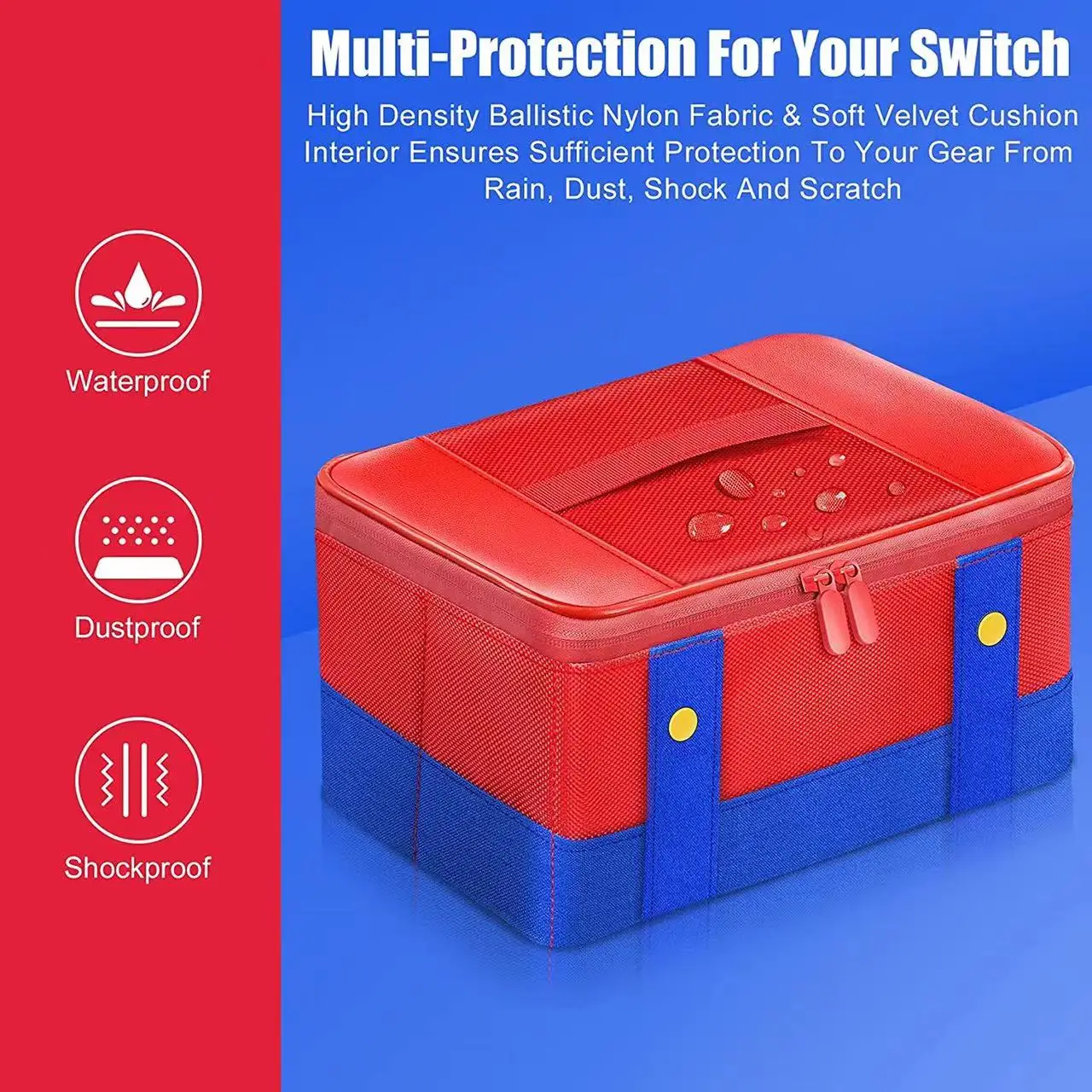 Nintendo Switch用ポータブルキャリングケース,アクセサリーと