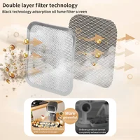 Portable Desktop Hood Range Kitchen, Living Room Hot Pot Barbecue Small Extractor Hoods , One-click Start Range Hoods Extractor 2