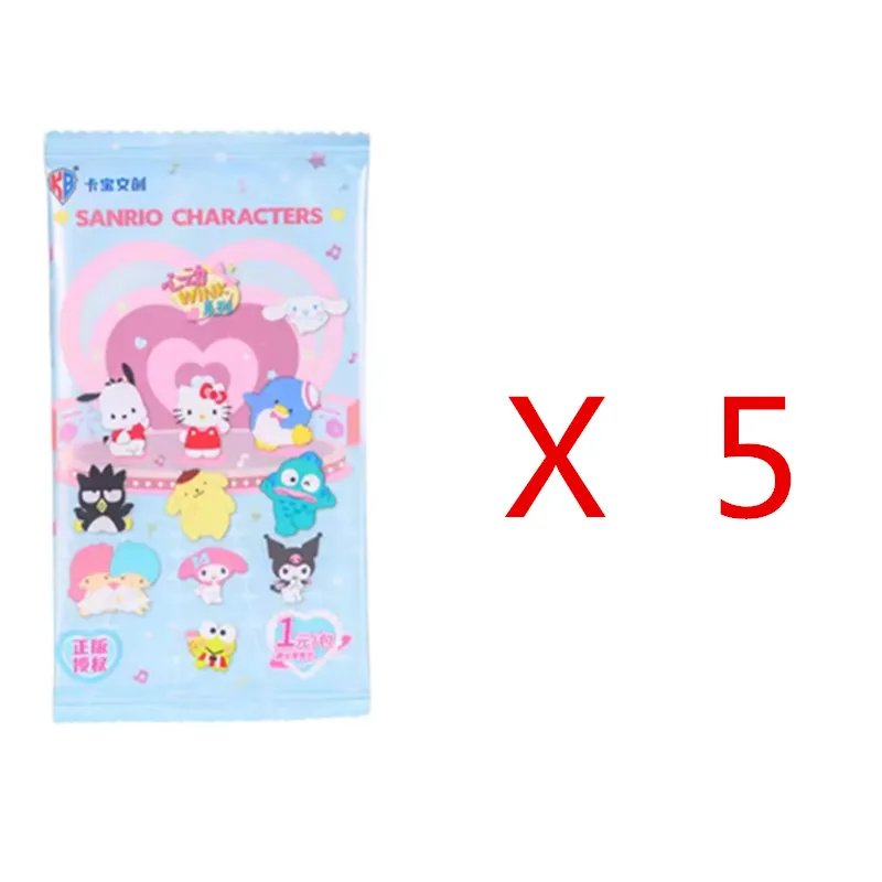 KABAO オリジナルサンリオカードハローキティクロミマイメロディ絶妙なアートスタイルコレクタブルカードおもちゃ子供のクリスマスギフト用