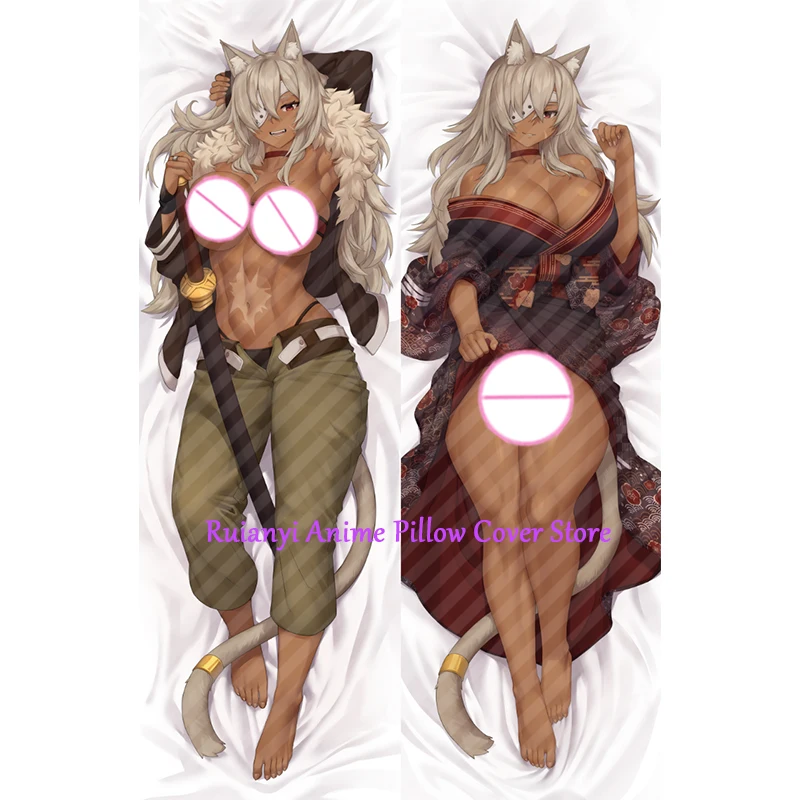 Dakimakura Anime Ghislaine Dedoldia Double-sided Pillow Cover Print Life-size body pillows cover Adult pillowcase 2024