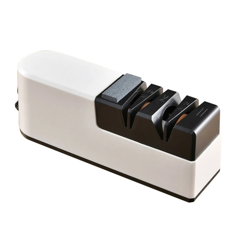 

Electric Knife Sharpener Labor SavingSharpening Grinder Tools for Kitchen Kinife Gift for Cooking Lover Dropship