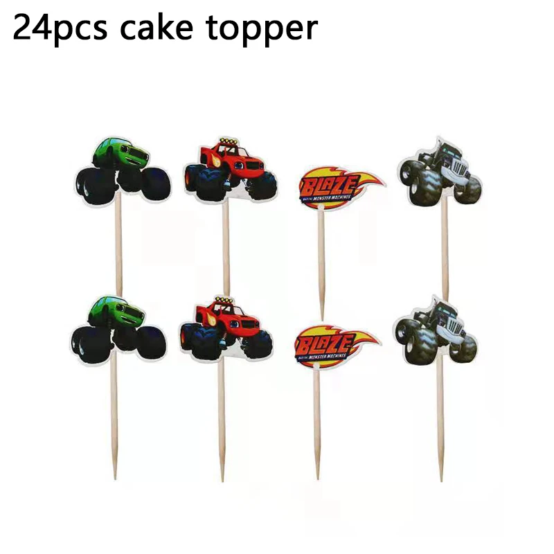 24pcs cake topper