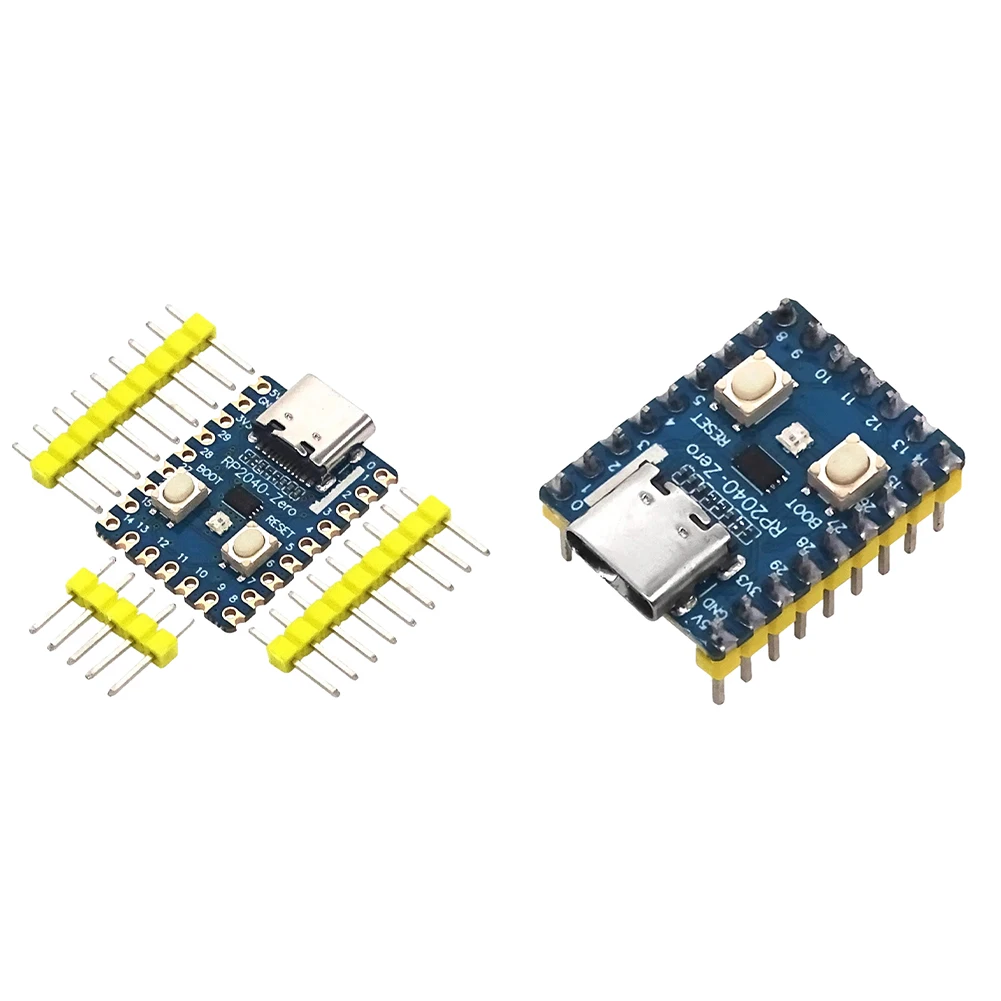 RP2040-Zero 마이크로컨트롤러 PICO 개발 보드, 2MB 플래시 듀얼 코어 개발 보드, 라즈베리 파이용
