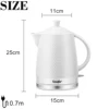 1.7L Electric Kettle Cordless Ceramic Kettle Household Kitchen Quick Heating Electric Boiling Tea Pot Sonifer 6