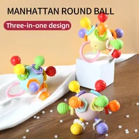 Soft Hand Grasping Ball Baby Toy Xingdun Ball Birthday Gift for 0-3 Year Old Babies 1