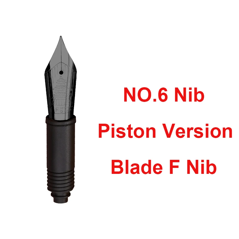 hongdian 木軸 万年筆 長刀研ぎ調ペン先換装 NMF オレンジ