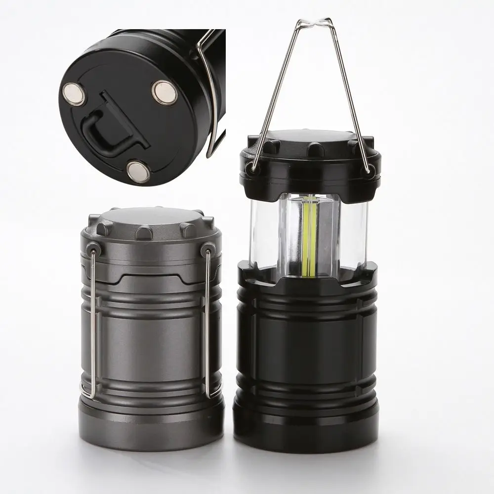 

Gray/Black 30LED Tent Lamp Telescopic Collapsible Camping Hiking Lantern Plastic Bright Flashlight Lamp Fishing Camp