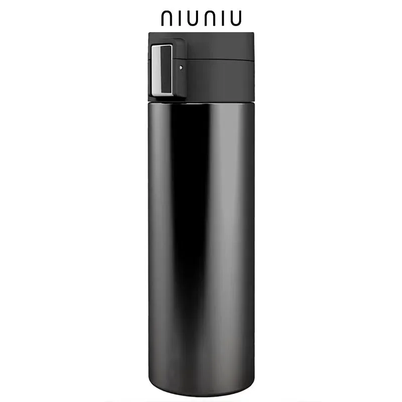 

Stainless Steel Water Bottle Ceramic Ball Purifie Composite Weakly Alkaline Thermal Cup Vacuum Water Flask Portable Car Thermos