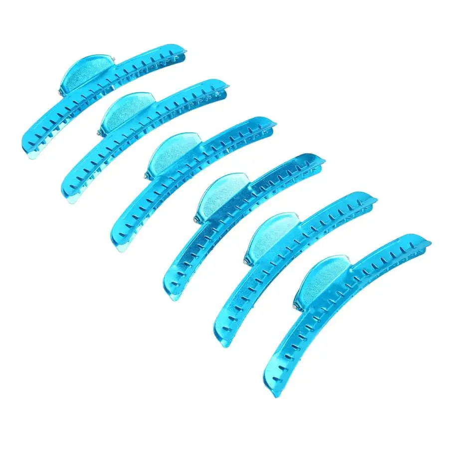 

6Pcs Anti-Slip Hair Section Clamps - Styling and Coloring Clips for Women, Girls - Hairdresser Accessories