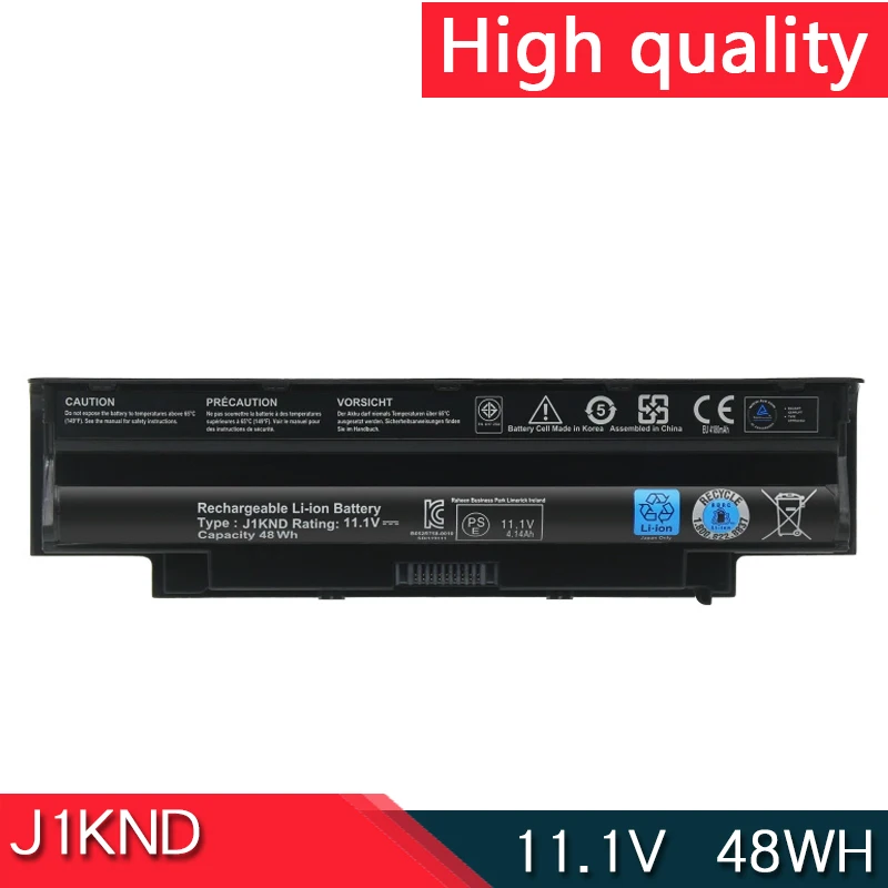 

NEW J1KND Laptop Battery for DELL Inspiron 13R 14R 15R 17R N5030 N5050 Vostro 1440 1450 1540 1550 3450 3550 3750 4T7JN J4XDH 4YR