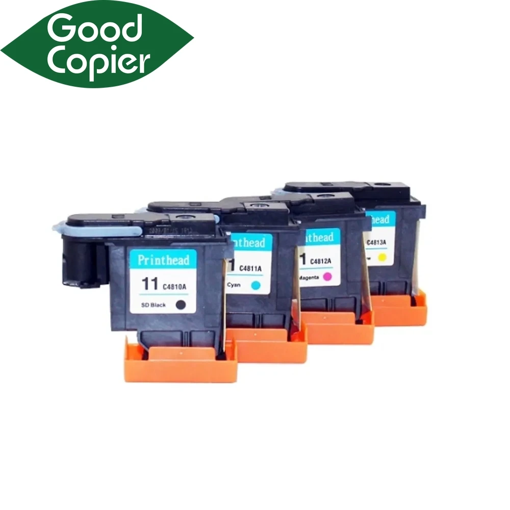 

1set C4810A C4811A C4812A C4813A Printhead Print head For HP 11 1000 1100 1200 2200 2280 2300 2600 2800 CP1700 100 9120 K850