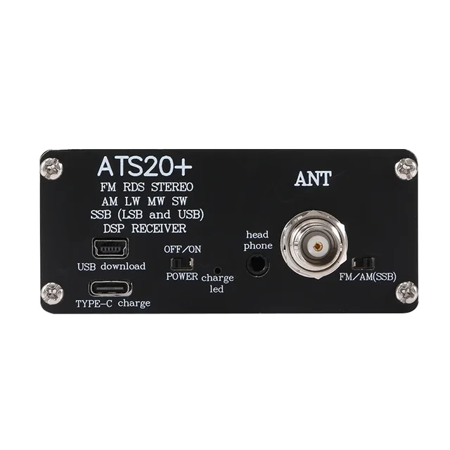2024 ATS-20+ Plus ATS20 V2 SI4732 Радиоприемник DSP SDR Приемник FM AM (MW и SW) и SSB (LSB и USB) 5