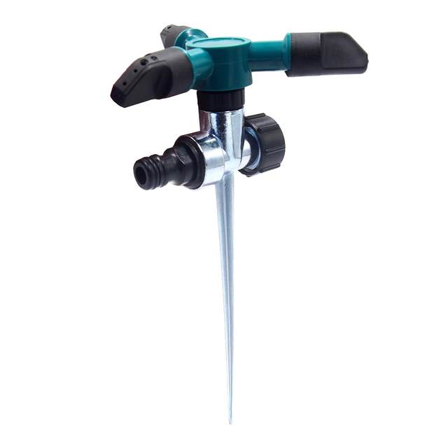 360 Rotating Lawn Sprinkler Garden Watering Yard Above Sprayer Irrigation