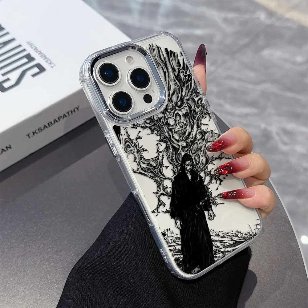 Hot New Vagabond Samurai Transparent Phone Case