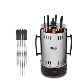 강력한 파워 스테인레스 스틸 전기 바베큐 그릴, 가정용 바베큐 그릴, KB4008, 1000W