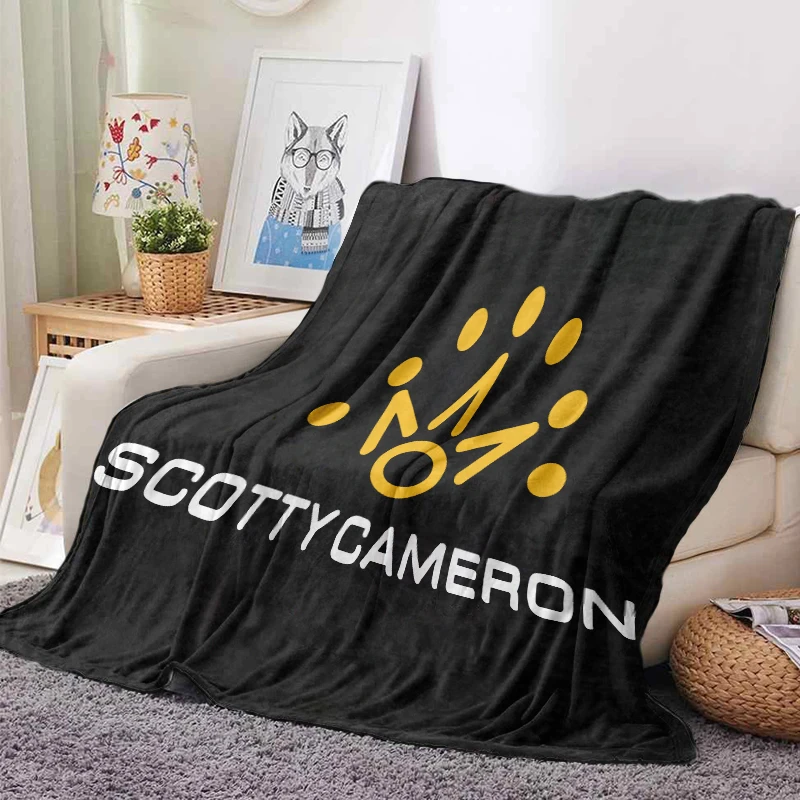 130x150cm Scotty Camerons Microfiber Blanket Quick Drying Beach Towels Oversized Printing Super Absorbent Pool Towel Blanket 4