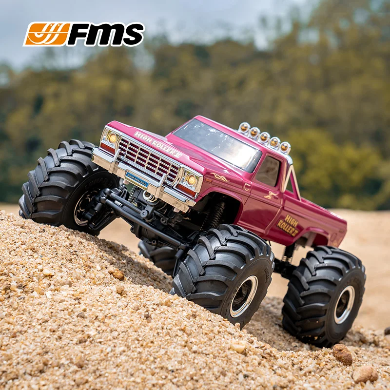 FMS New Arrival 1/24 FCX24 MAX Smasher RC Car 4WD Pickup Truck
