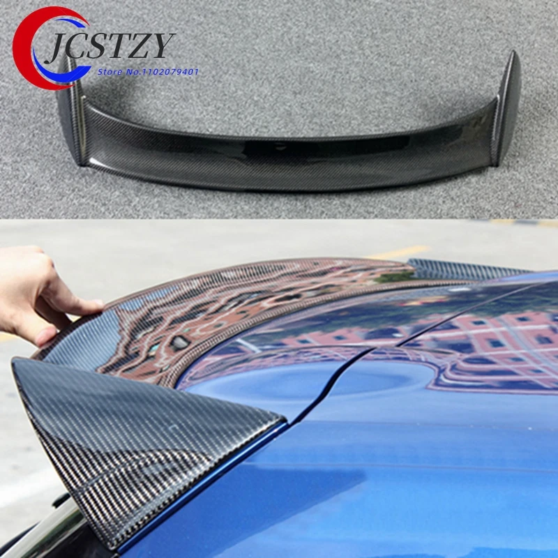 Votex Style Scirocco Spoiler Per Ala Sul Tetto Posteriore In Fibra Di Carbonio Per Volkswagen Vw Scirocco 2015-2017 (Non Per R)