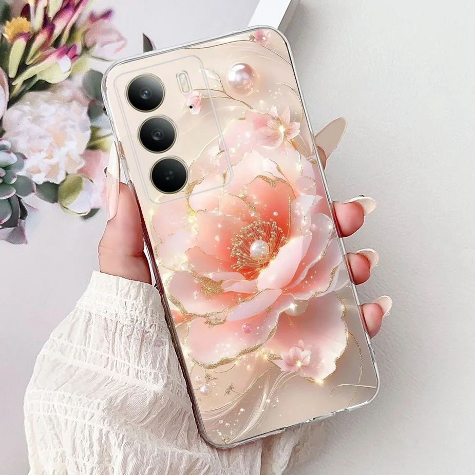 Stylish Painted Soft Silicone Phone Case - Back Cover Bags for Smartphone Protection