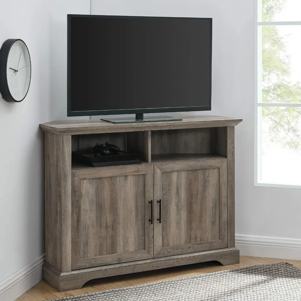 

44 Inch Coffee Table Tv Stand Living Room Furniture Grey Freight Free Shelf Entertainment Center for Tv Cabinet Furnitures