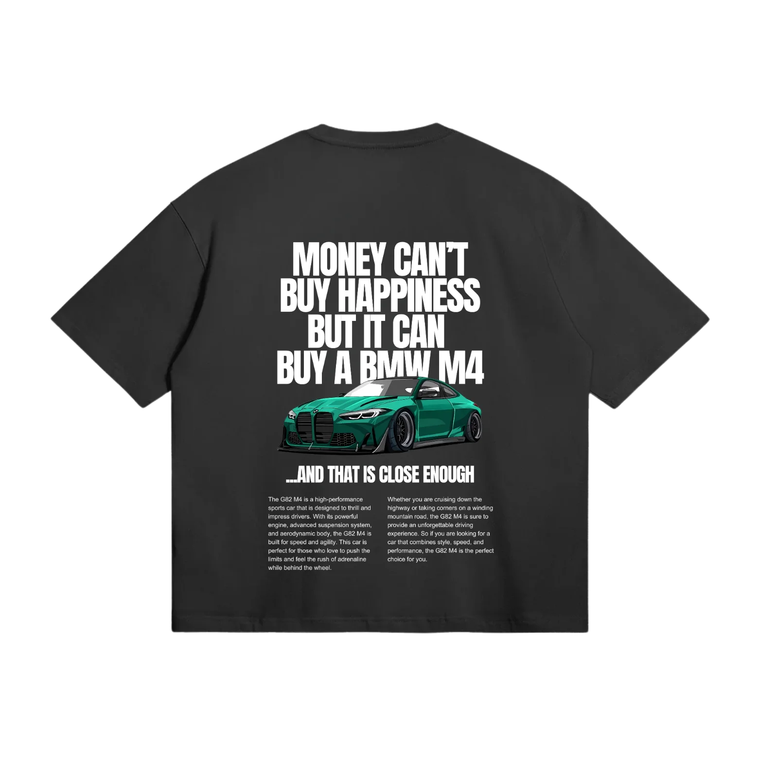 Summer Print Cotton T-Shirt BMW M3 M4 Competition Zidflex TEE Creative Short Sleeve Round Neck Men's Women's Cotton Tops Shirt
