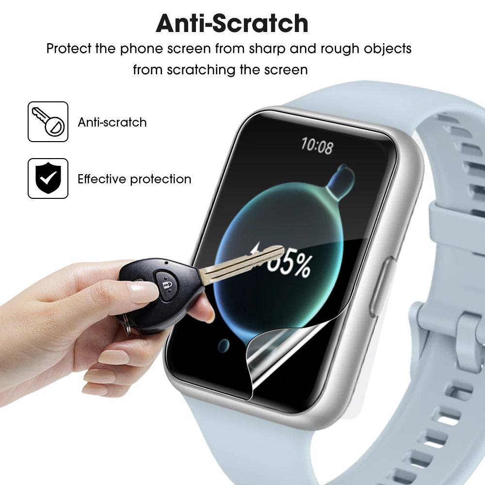 Curved Screen Protector Film - Anti-Scratch Soft Protective Layer