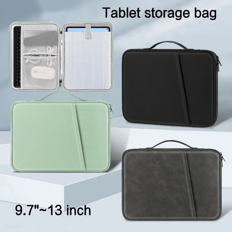 

Tablet Keyboard Bag Case For Realme Pad 2 11.5 2023 Pad X 10.95 Pad 10.4 Ultra Portable Tablet Sleeve Case Handbag Carrying Bag