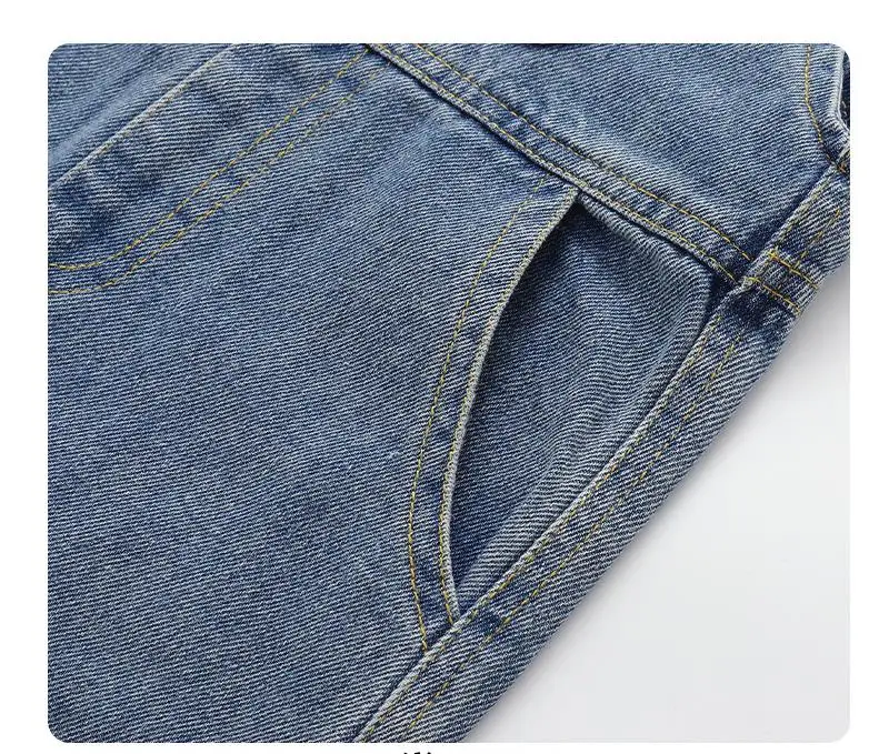 Weiche Baumwolle Baby Jungen Overalls Frühling Herbst Kinder lange Hosen lässig Mädchen Overalls Kinder Kleidung Hosenträger Hose 0-6y – Detail 8