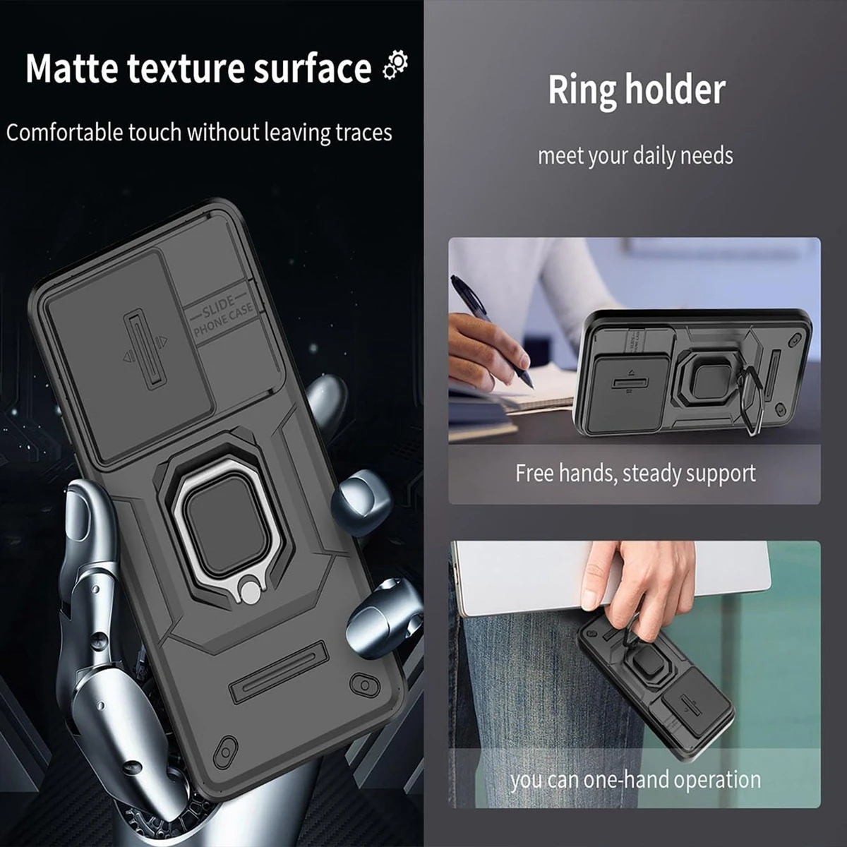 Armor Shockproof Case For VIVO V40 Lite 5G Protective Cover For VIVO V30e Ring Magnetic Holder Coque Fundas Capa_voghion.com