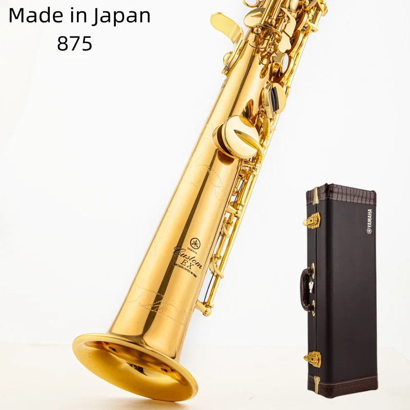 Straight Soprano Saxophone Brass Woodwind Instrument Brass Soprano