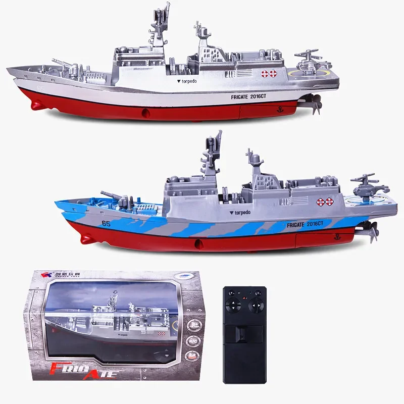 NEW 2.4G RC Remote speed control rc boat Military Warship boat Toys Mini Electric RC Aircraft gift for boys children water toys 3