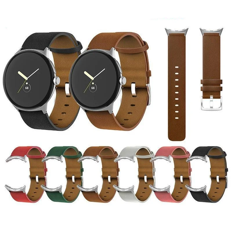 Premium Genuine Leather Strap - Elegant Sport Watchband Bracelet