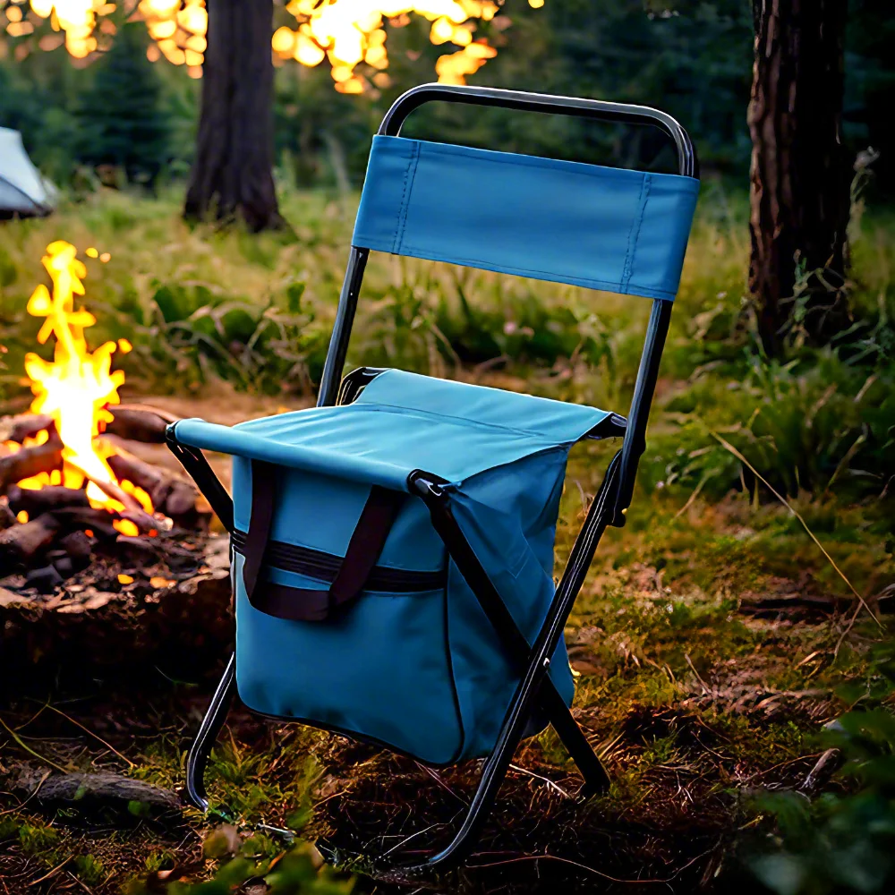 Beach Camping Chair Folding Fishing Tackle Seats Detachable Hunting Fishing Stool Portable Hiking Moon Chairs Outdoor Furniture