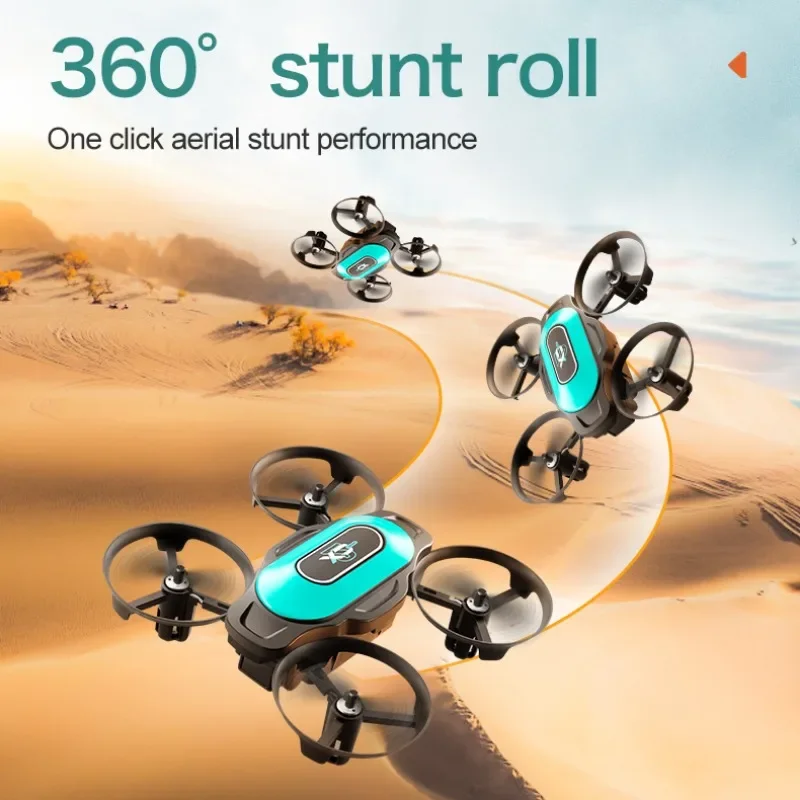 รูปสินค้า เครื่องบินไร้คนขับ 2.4G หมุนกลิ้ง 360 องศา รีโมทคอนโทรล ของเล่นมินิโดรน