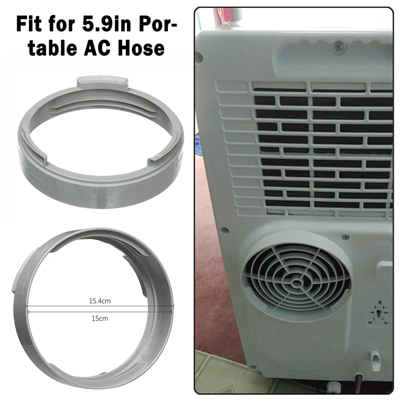 Air Conditioner Accessories Air Hose Connector 150mm Portable Replacement Exhaust Duct Interface Pipe