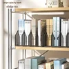 Metal File Rack Office Desk Shelf Standing Desktop File Folder File Box File Storage Box Data Rack Stationery Organizer File 6