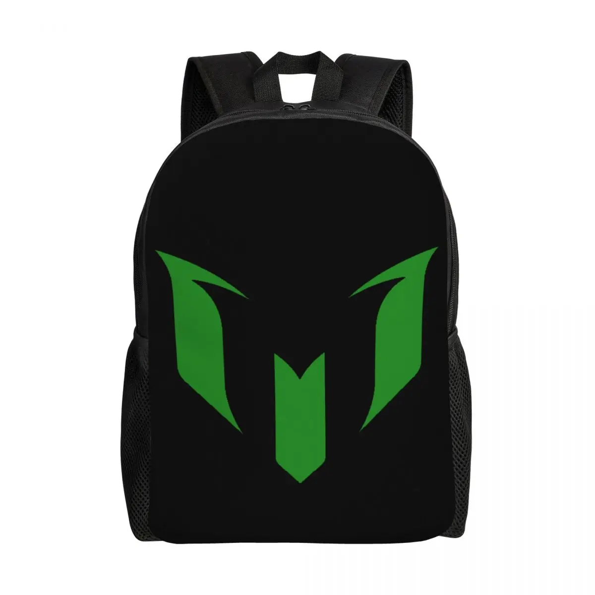 

Green Messis Soccer Football Backpacks for Women Men Water Resistant School College Bag Printing Bookbags