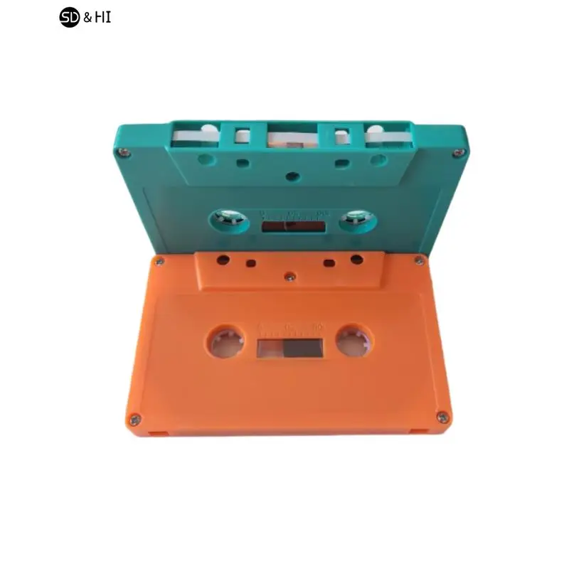 Standard Cassette Color Blank Tape Player with 45/90 Minutes Magnetic Audio Tape for Speech Music Recording Audio Tape Recorder