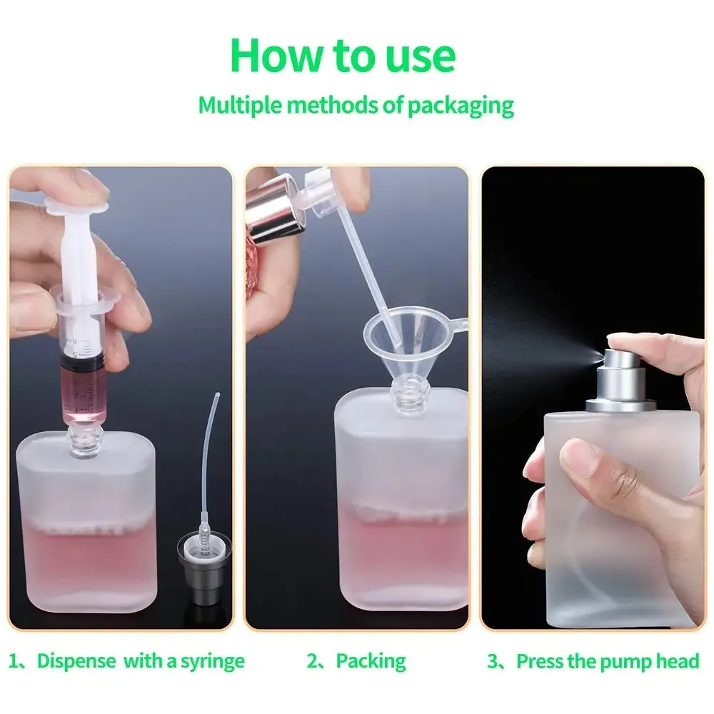 Refillable Frosted Perfume Bottle
