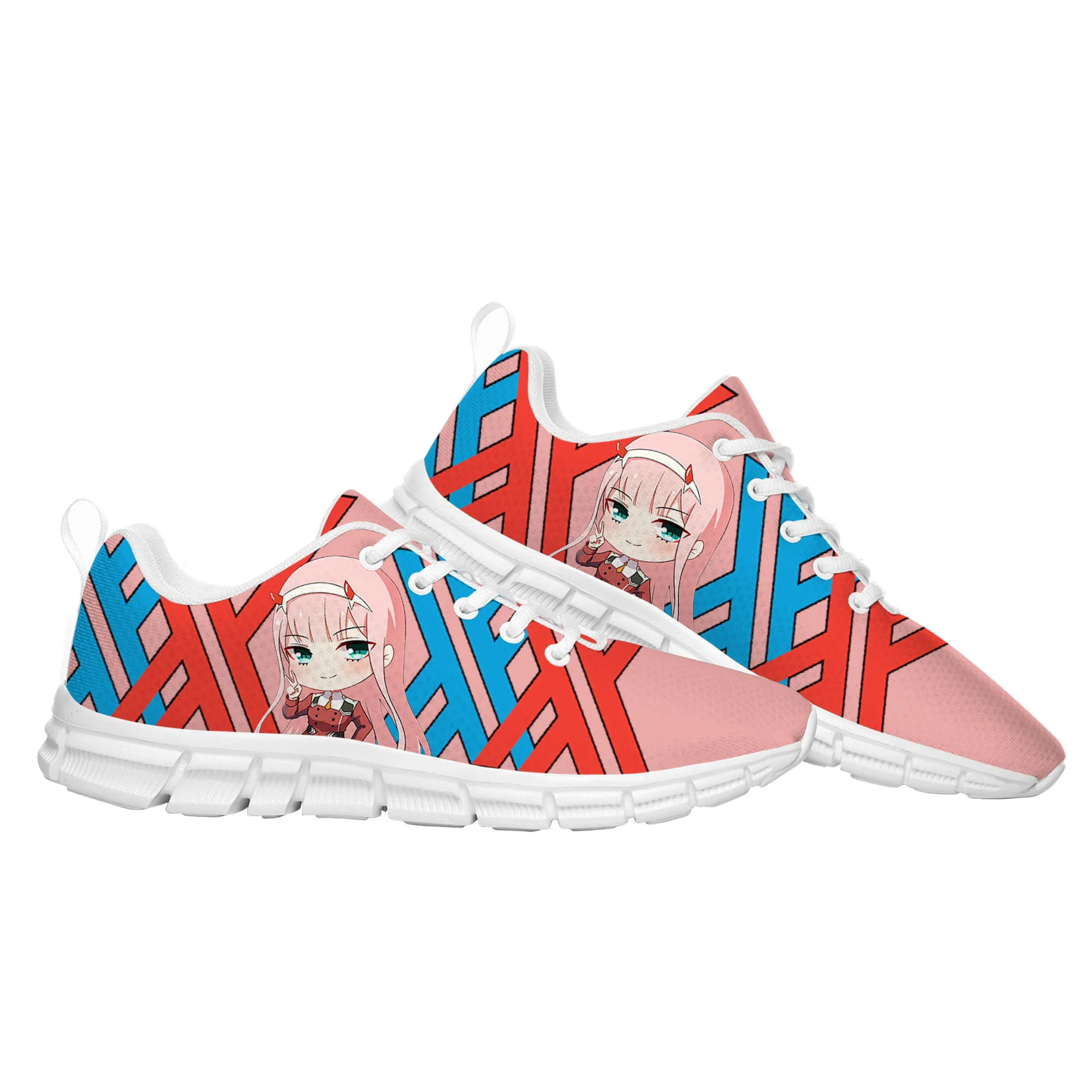 

DARLING In The FRANXX Zero Two Sports Shoes Mens Womens Teenager Kids Children Sneakers Custom High Quality Sneaker Couple Shoe