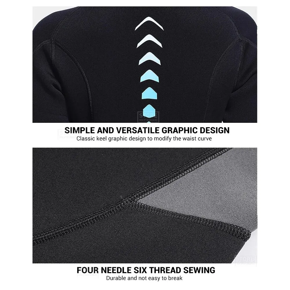Diving Suits 3MM Neoprene Wetsuit Men Surf Scuba Diving Underwater Fishing Spearfishing Kitesurf Swimwear