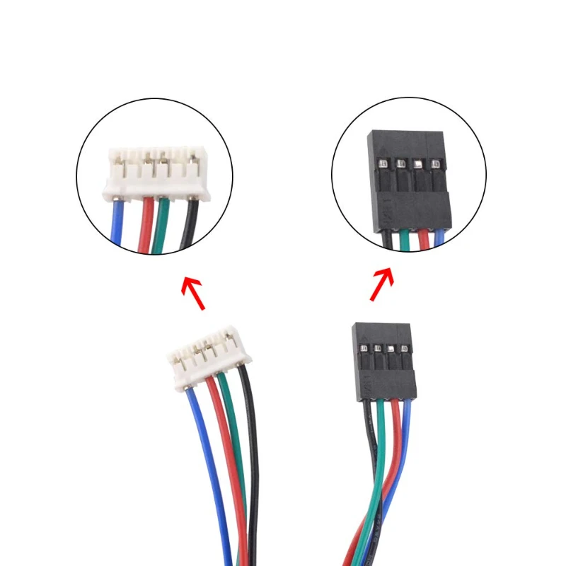 Stepperonline 5pcs Nema 17 Stepper Motor 1 5a 12v 45ncm | INDIA - View #2