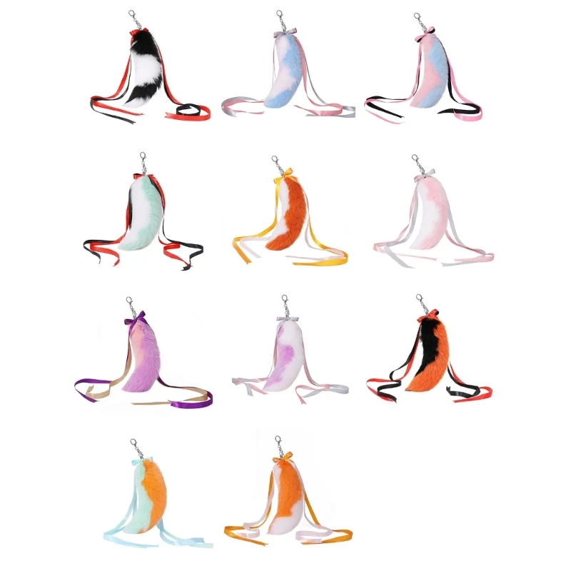 

Fashion Keychain Cosplay Toy Car Keyring Lovely Phone Charm Tail Bag Pendant