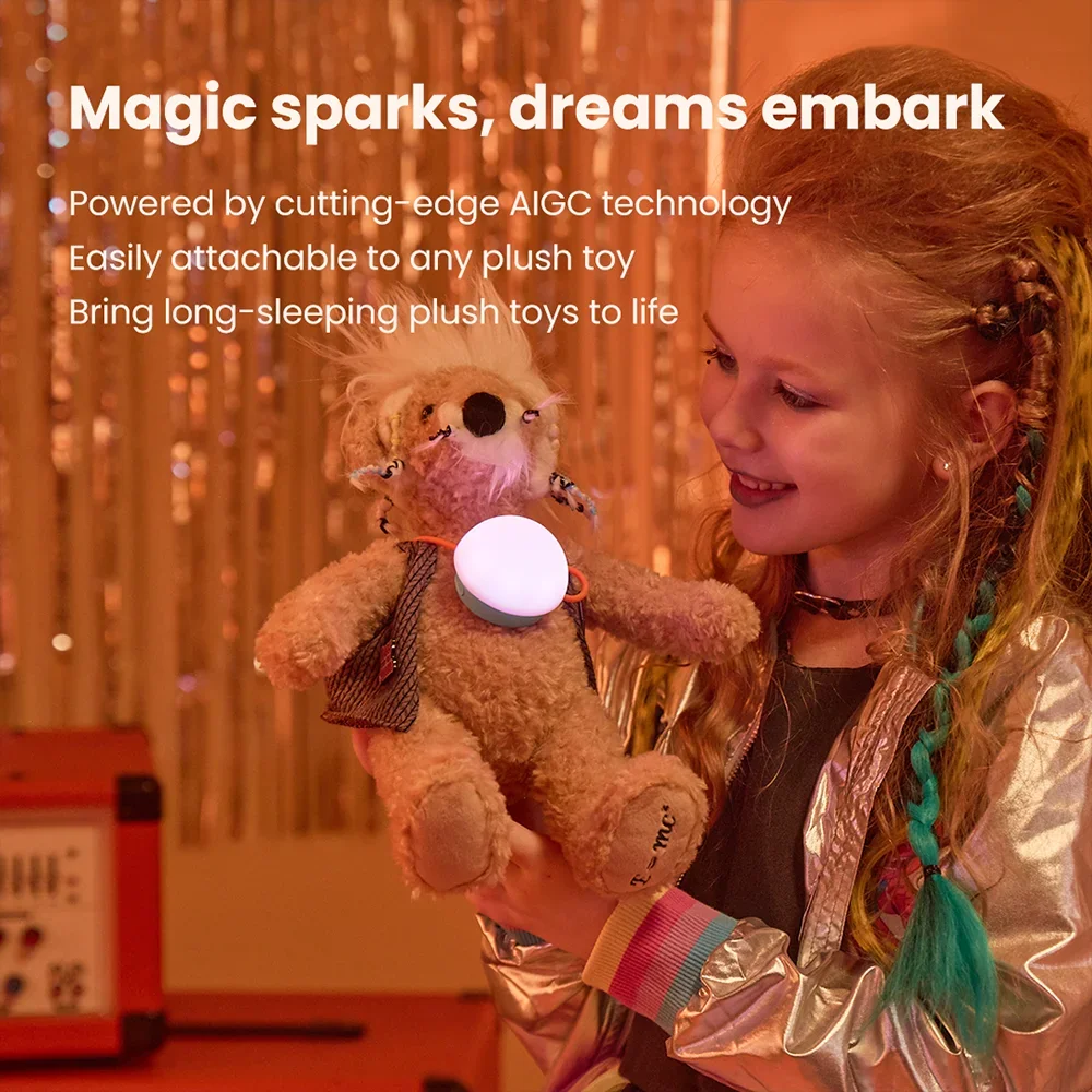 AI conversation toy companion toy fantasy bubble Chat Enabled with Voice Command Gesture Recognition for kids