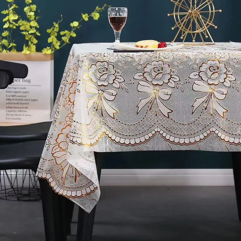 NoEnName_Null павер банк baseus obrus ogrodowy table pvc cover tablecloth christmas Mainland China Organza Fabric 5