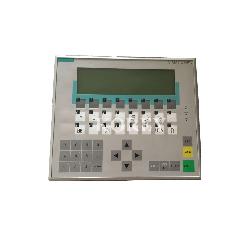 

В наличии OP17 HMI 6AV3617-1JC30-0AX2, пожалуйста, Задайте вопрос