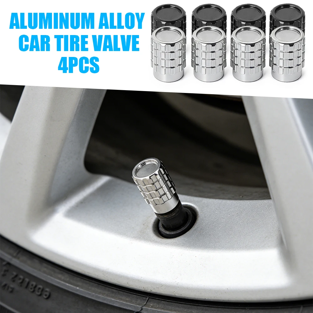 Universal Car Tire Valve Stem Cover - Premium Metal Design
